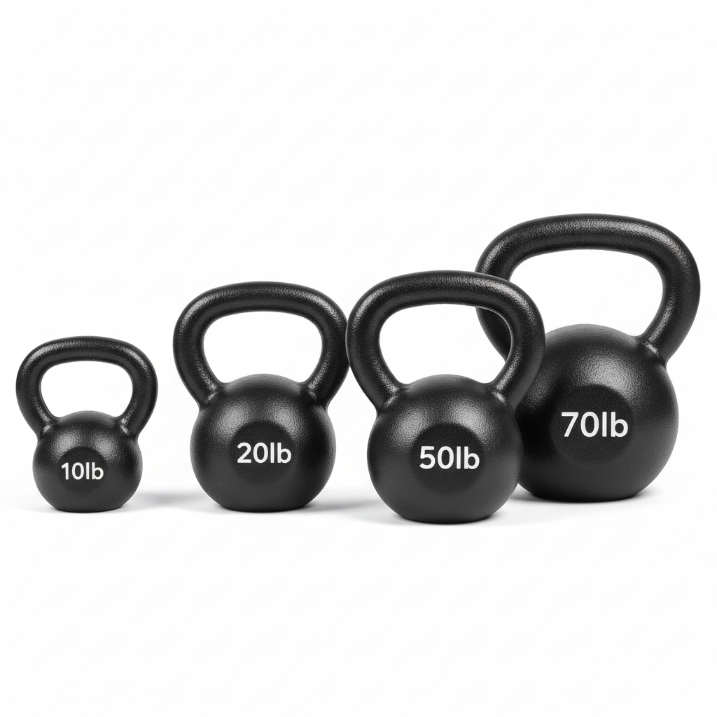 Cast Iron Kettlebell Set