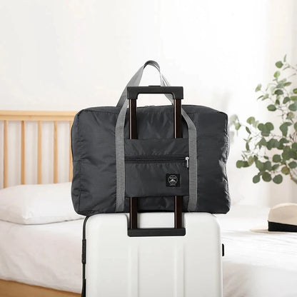 Portable Foldable Travel Duffle Bag Large Capacity Sports Gym Bag, Lightweight Carry On Luggage Duffle Bag Coach Bag Travel Bag