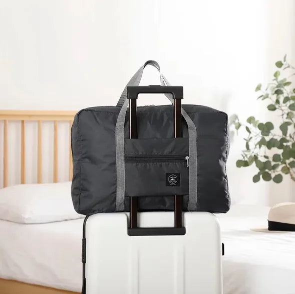 Portable Foldable Travel Duffle Bag Large Capacity Sports Gym Bag, Lightweight Carry On Luggage Duffle Bag Coach Bag Travel Bag