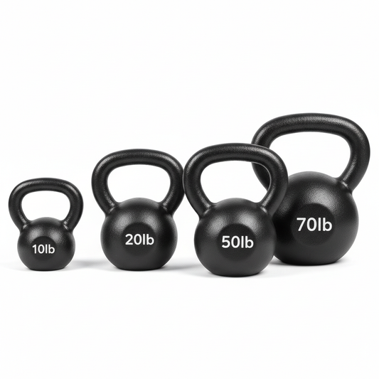 Cast Iron Kettlebell Set